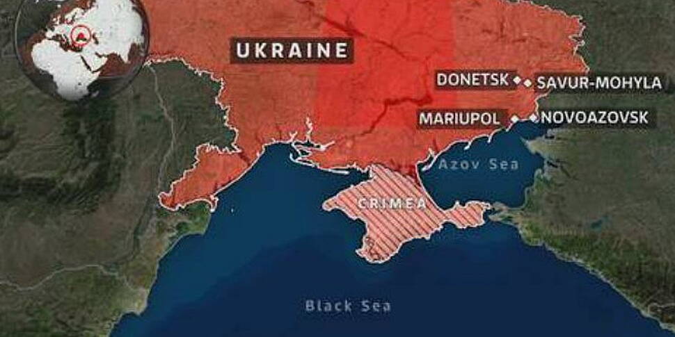 Ukraine 'invaded by Russia...