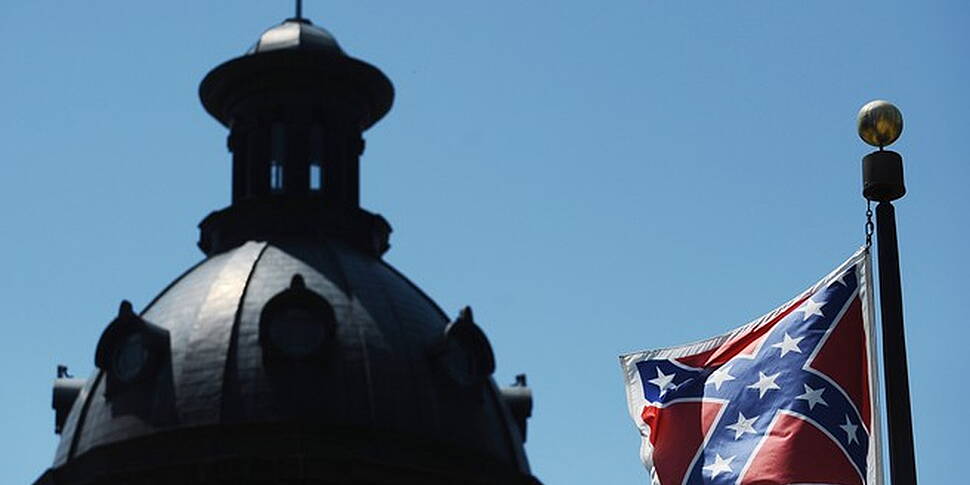 Confederate flag removed from...