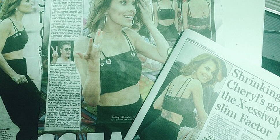 Cheryl photos spark debate
