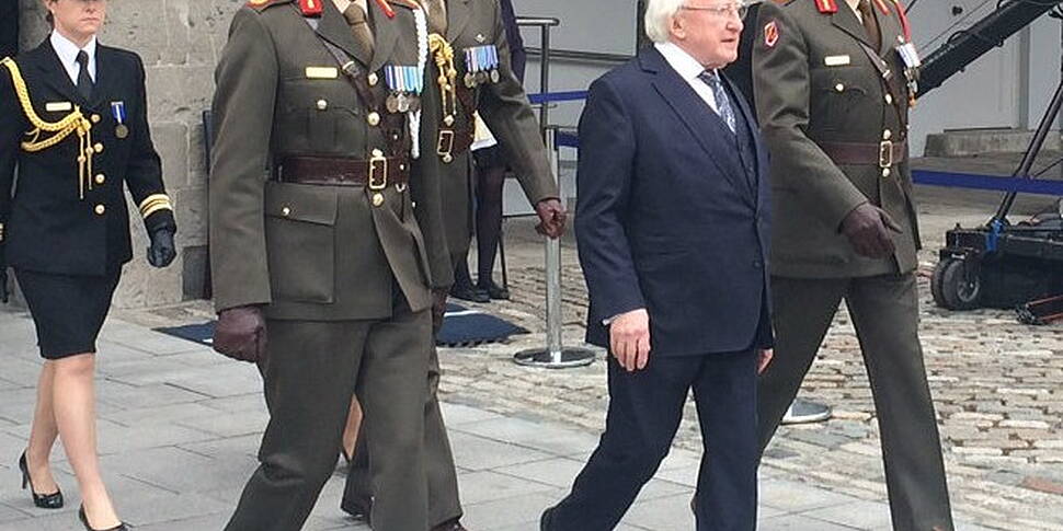 President leads war memorial 