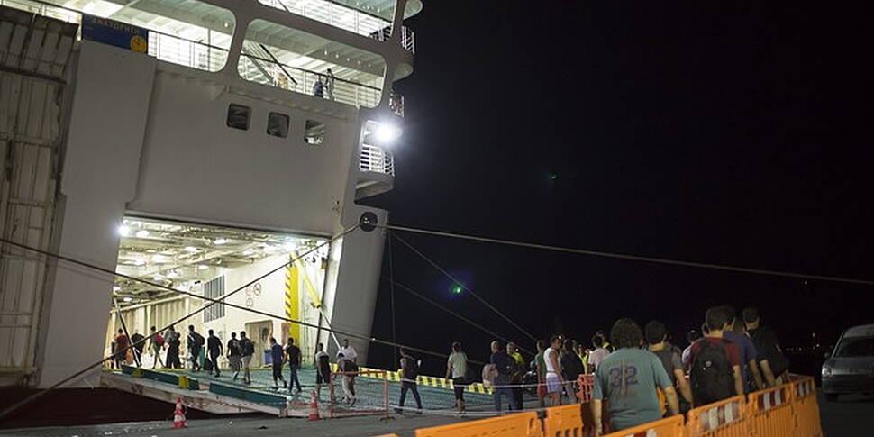 Migrants resettled on ship & c...