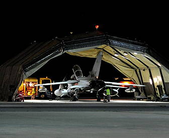Britain drops first bombs on S...