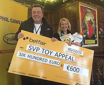 €600 & Counting Raised for SVP...
