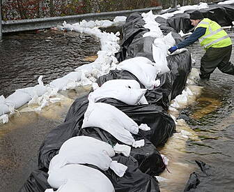 River Shannon bursts its banks