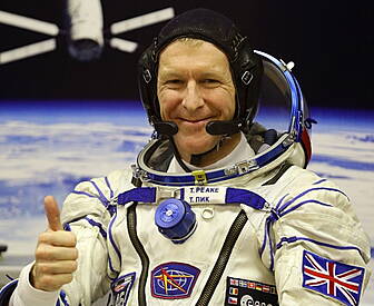 Astronaut dials wrong number