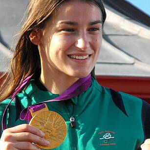 Katie Taylor and Darren Campbe...