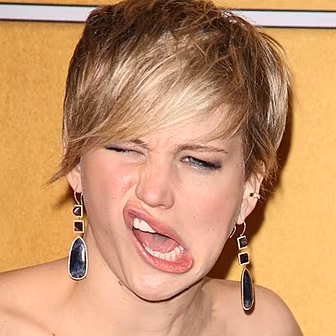 J Law would buy a round