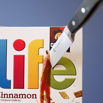 "Er ...I'm a cereal ki...