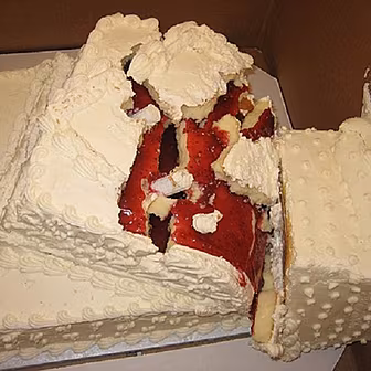 PLEASE HELP! Wedding Cake Disa...