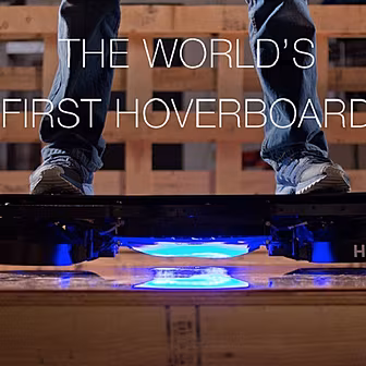 The Hoverboard is here...there...