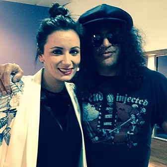 Louise meets Slash