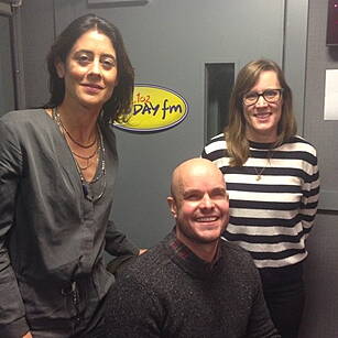 Mark Pollock and Simone George...