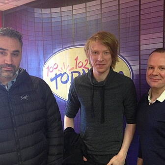 Domhnall Gleeson & Alex Garlan...