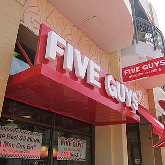 Five Guys Are Coming To Irelan...
