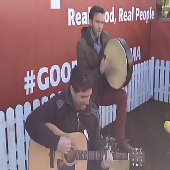 Busking At The Ploughing!