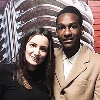 Leon Bridges in session