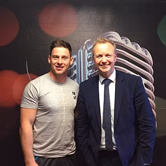 Matt meets Dublin star Philly...