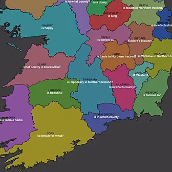 The Google Autocomplete Map Of...