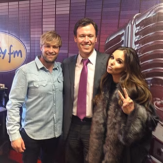 Kian Egan and Jodi Albert