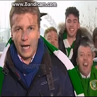Irish Fans Upstage Bosnian Rep...