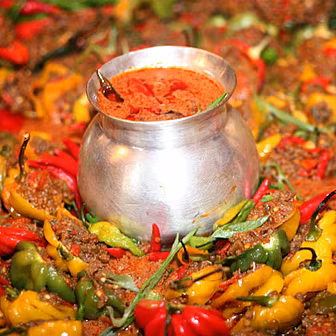 Indian food - there's naan...