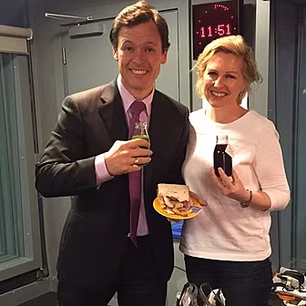 Domini Kemp and Anton taste te...
