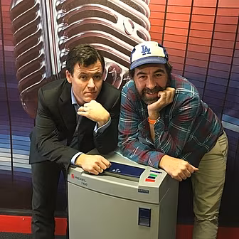 David O'Doherty on burger...