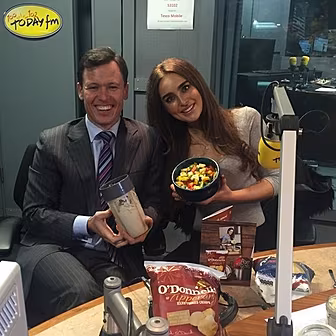 Roz Purcell makes dips for O&#...
