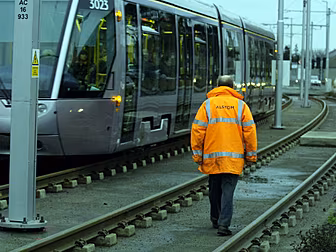 Luas Red line disrupted