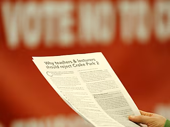 Teachers begin industrial acti...