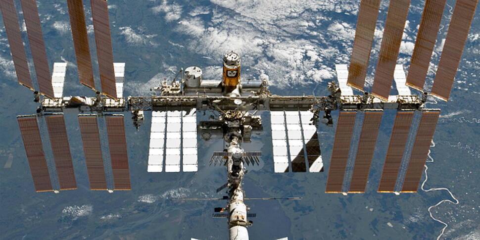Space Station visible from ton...