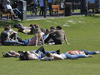 Hottest day of the year as hea...