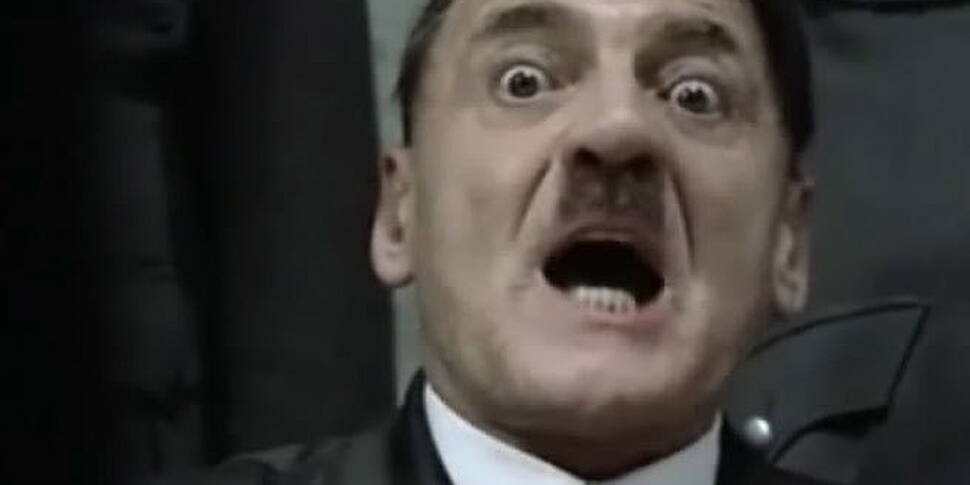 Hitler reacts to Lions team an...