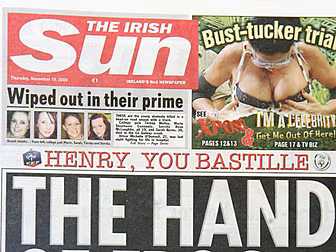No more topless Page Three Gir...