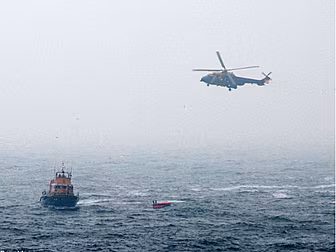 HELICOPTER FLIGHTS SUSPENDED A...