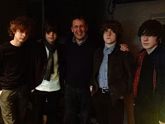The Strypes in session on the...