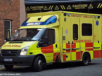 Ambulance carrying lung transp...