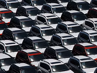 CAR SALES UP 43% IN JANUARY
