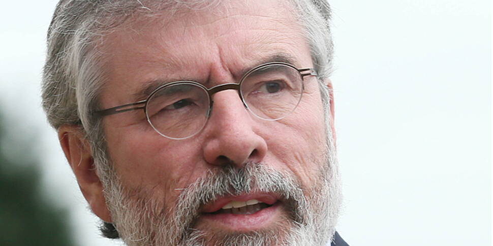Gerry Adams arrested by PSNI