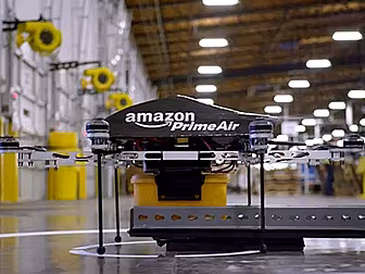 Amazon tests drone delivery sy...