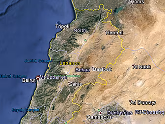FIVE KILLED IN BEIRUT BOMB