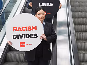 Surge in racist incidents repo...
