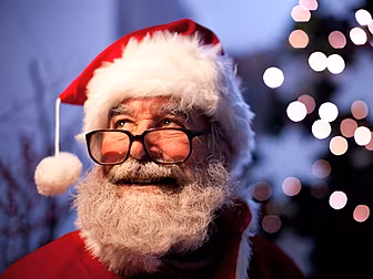 Santa Claus is on the way