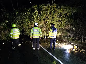 TRAVEL DISRUPTION DUE TO STORM...