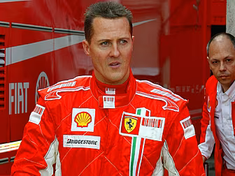 SCHUMACHER AIRLIFTED TO HOSPIT...