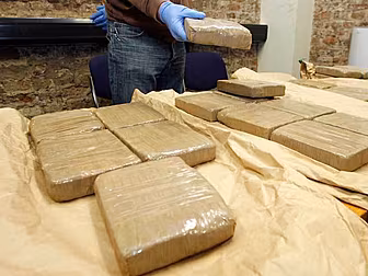 5 TONNES OF COCAINE BURNT