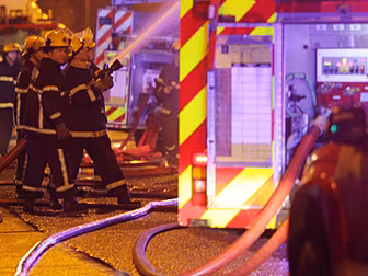 Dublin fire continues to smold...