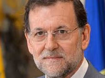 Spanish PM on board plane whic...