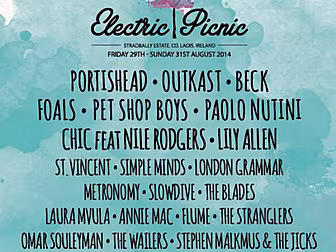 Electric Picnic acts revealed 