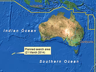 Satellite spots possible MH370...